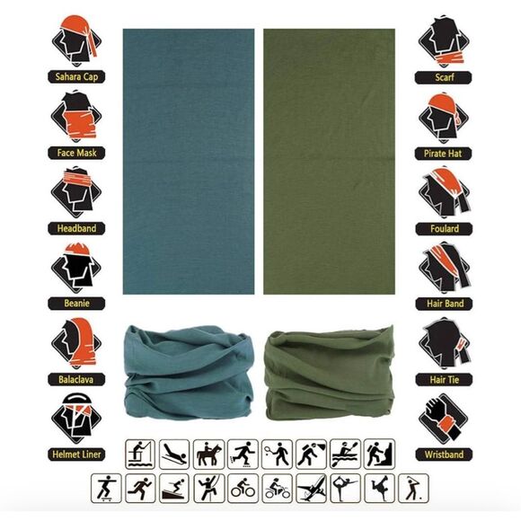 Multi Purpose Headwear (set of 2) - Picture 4 of 4